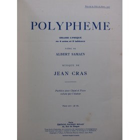 CRAS Jean Polyphème Opéra...