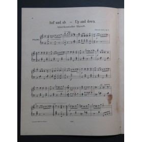 AVOLO Edward Auf und ab - Up and down op 8 Piano 1903