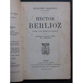 BOSCHOT Adolphe Hector Berlioz Une Vie Romantique 1943