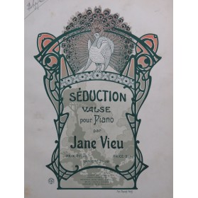 VIEU Jane Séduction Piano 1902