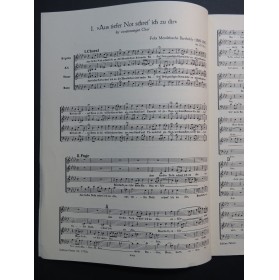 MENDELSSOHN Kirchenmusik Band I Chant Orgue