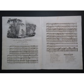ROMAGNESI Antoine Les Plaisirs de l'Enfance Chant Piano ou Harpe ca1830