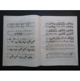 HÜNTEN François Fantaisie sur Giralda op 174 Piano 4 mains ca1850