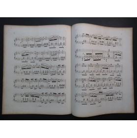 KETTERER Eugène La Rentrée au Camp op 192 Piano ca1866