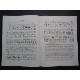 LHUILLIER Edmond Pataud Chant Piano 1849