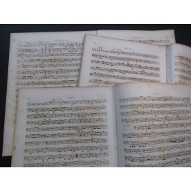 PLEYEL Ignace Six Quatuors 7e Livre 2e Partie 2e Violon Alto Violoncelle ca1810