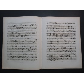 TULOU Jean-Louis Cavatine du Barbier de Séville Rossini op 42 Piano Flûte ca1860