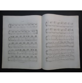 WOLFF Edouard Valse Originale op 122 Piano 4 mains ca1848