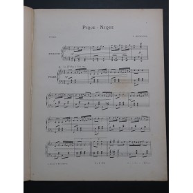 BUCALOSSI P. Pique-Nique Piano ca1894
