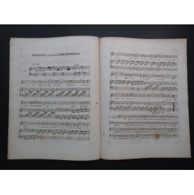 GUENIN Hilaire-Nicolas Trois Romances Chant Piano ou Harpe ca1820