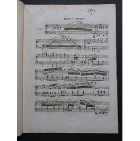 MANSUY Charles Grande Pièce de Concert op 19 Piano ca1815