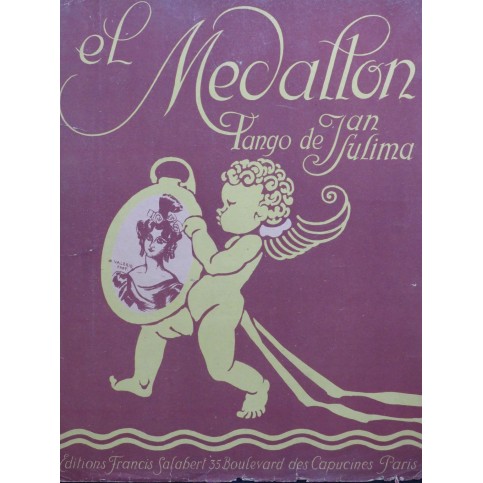 SULIMA Jan El Medallon Tango Milonga Piano 1921