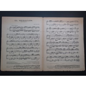 SULIMA Jan El Medallon Piano 1921