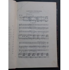HERMANN Gloire à Marie Recueil Cantiques Chant Piano ou Orgue ca1850