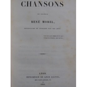 Chansons du Docteur René...