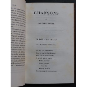 Chansons du Docteur René Morel 1851