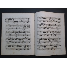 BURGMÜLLER Frédéric Les Recruteurs Piano ca1862