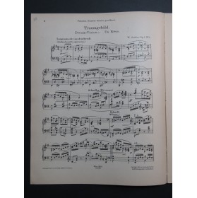 JUNKER W. Lyrische Stücke op 5 Piano 1899