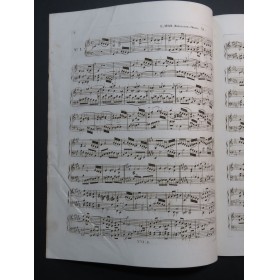 BEETHOVEN Trois Préludes op 39 Piano ou Orgue ca1845