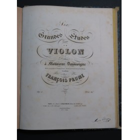 VIOTTI J. B. Concertos Violon Principal seul ca1850