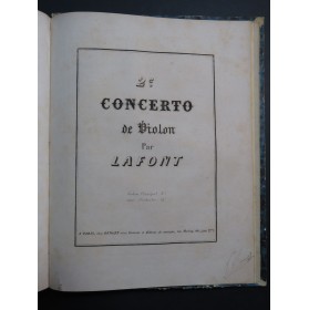 VIOTTI J. B. Concertos Violon Principal seul ca1850