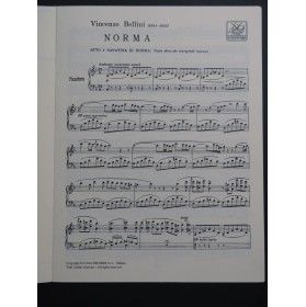 BELLINI Vincenzo Casta diva Norma Chant Piano 2014