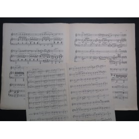 GAUTIER Louis Stances de Noël M. Aymès-Nadal Chant Piano 1913