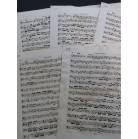 KROMMER Franz Quintette op 25 No 3 Violon Alto Violoncelle 1803