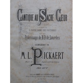 PICKAERT L. Cantique du...