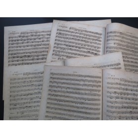 JADIN Hyacinthe Trois Quatuors op 1 Violon Alto Violoncelle 1795