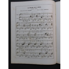 DANCLA Charles La Reine de l'Onde Chant Piano ca1845