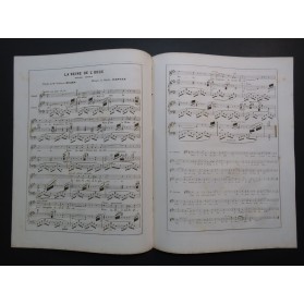 DANCLA Charles La Reine de l'Onde Chant Piano ca1845