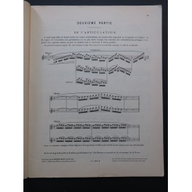 BERR Frédéric Méthode Complète 2e Partie Clarinette 1947