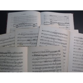 DE CASTILLON Alexis Quintette op 1 Piano Violon Alto Violoncelle ca1890