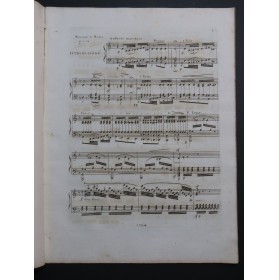 HERZ Henri LAFONT Fantaisie et Variations op 19 Piano ca1825