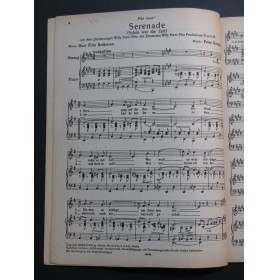 KREUDER Peter Melodien 20 Pièces Chant Piano 1940