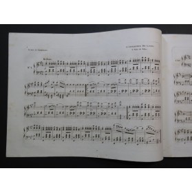 LEPELLETIER DES LANDES M. A. Les Echos de Courtalin No 2 Piano ca1850