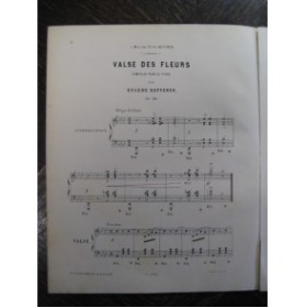 KETTERER Eugène Valse des Fleurs Piano 1863