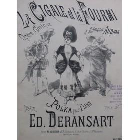 DERANSART Edouard La Cigale...