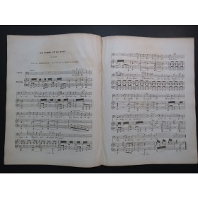 DE GLIMES Jules La Tombe et la Rose Chant Piano 1841