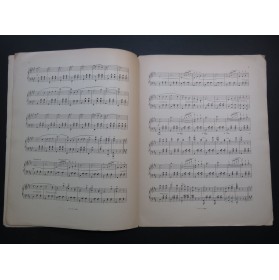 COMINA W. Tzigania Valse Dédicace Piano 1901