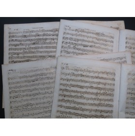 HAYDN Joseph Trois Quatuors op 57 Fiorillo Violons Alto Basse ca1799