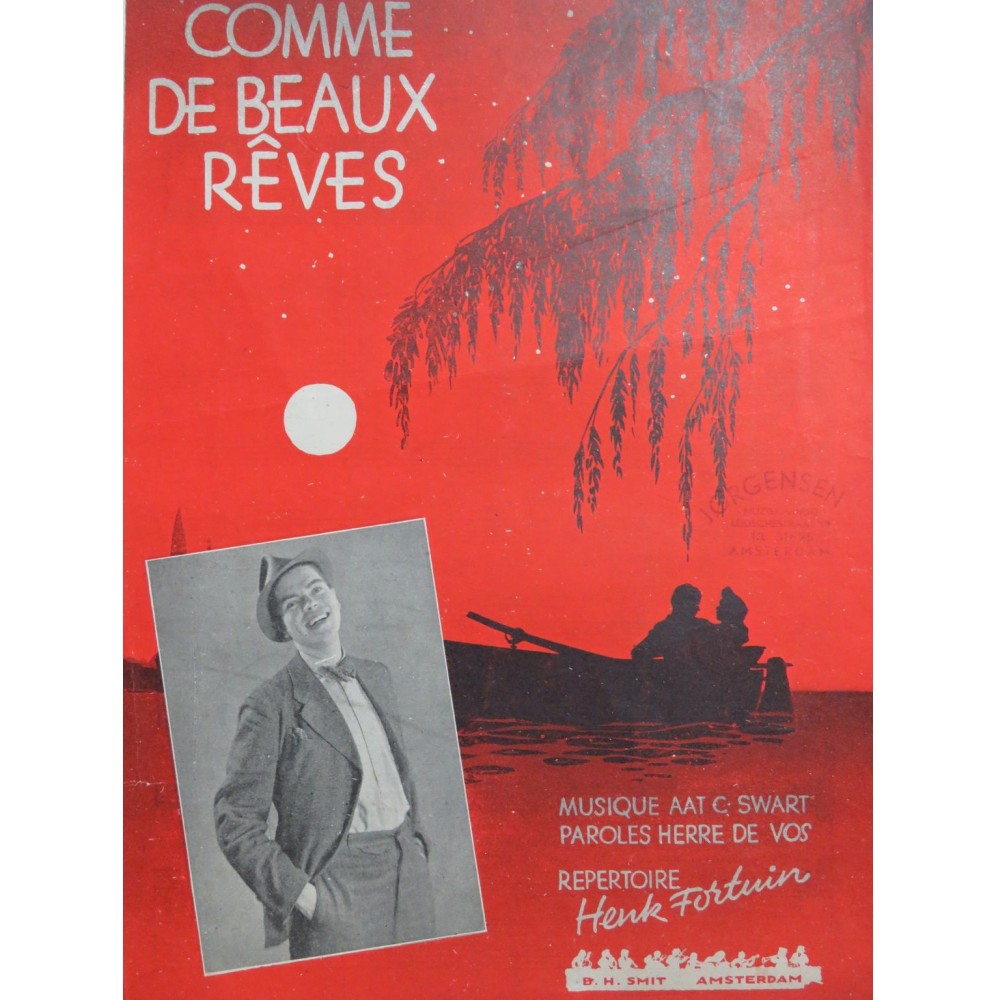 SWART Aat C. Comme de beaux rêves Chant Piano