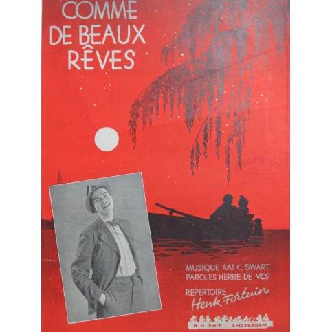 SWART Aat C. Comme de beaux rêves Chant Piano