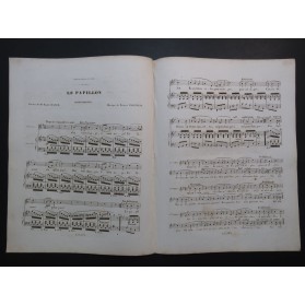 VALENTIN Patrice Le Papillon Chant Piano ca1850