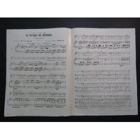 JAVELOT Jules Le Manque de Mémoire Chant Piano ca1850