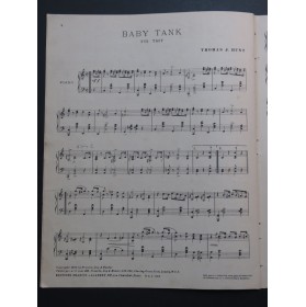 HUNT Thomas J. Baby Tank Piano 1918