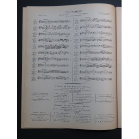 JEANJEAN Paul Etudes Progressives et Mélodiques Clarinette 1965