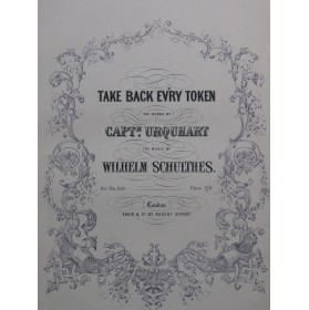 SCHULTHES Wilhelm Take Back...