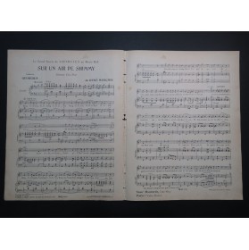 MERCIER René Sur un air de Shimmy Chant Piano 1921